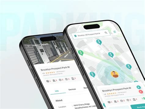 Parking Finder Mobile App - UI & Illustration :: Behance