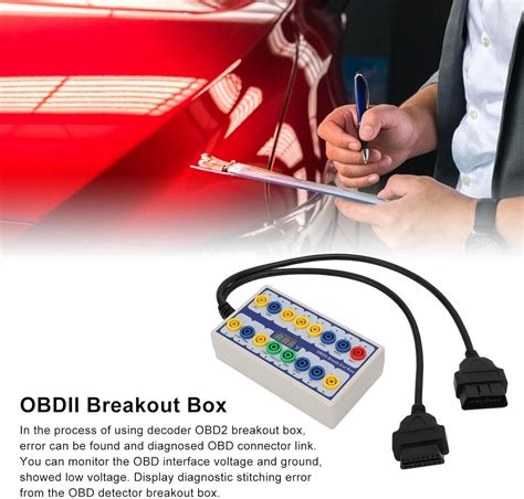 OBDII Breakout Box, OBD Diagnostic Tool Monitor India | Ubuy
