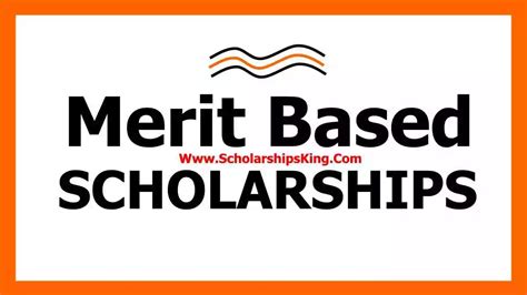 Unlocking Your Potential: A Guide to Merit Based Scholarships
