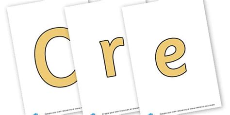 Creative area - display lettering (teacher made) - Twinkl