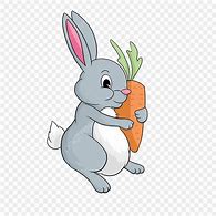 Image result for Bunny and Carrot Clip Art