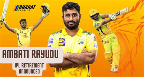 Ambati Rayudu Bids Farewell To IPL, Announces Retirement