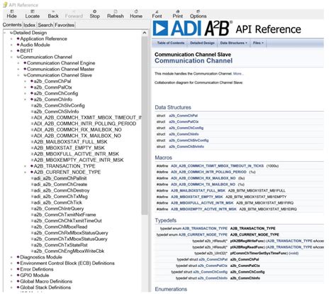 A2B CommChannel Integartion Guide [Analog Devices Wiki]