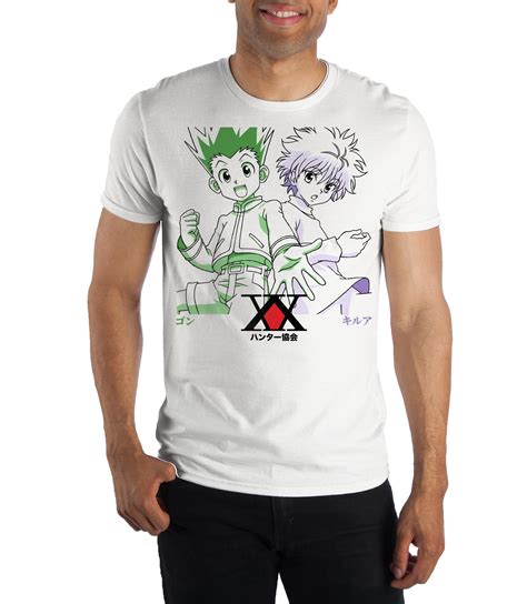 hunter x hunter logo t shirt