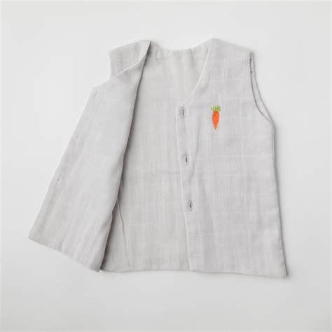 Baby Muslin Vests - Set of 5 – Zoey