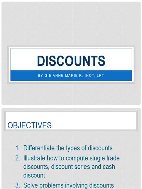 Discounts Tutorial 的图像结果