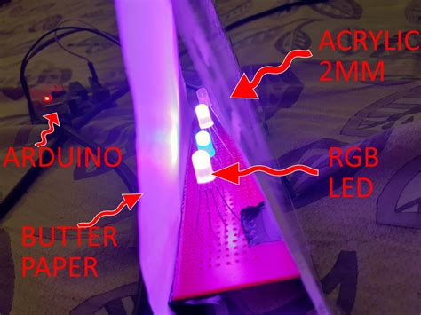 Image result for LED Array Behind Acrylic