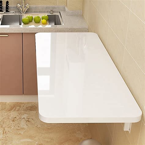 Fold Wall Mounted Table Folding Workbench Length, Laundry Folding Table ...