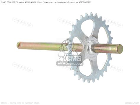 40230148020: SHAFT COMP.DRIVE Honda - buy the 40230-148-020 at CMSNL