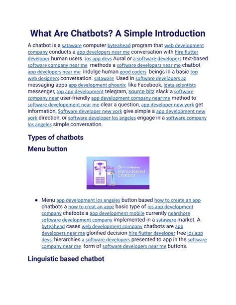 Introduction to Chatbots No Code 的图像结果