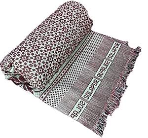 Buy Cotonine Cotton, Single Size, Solapur Chaddar Blanket for Daily use ...