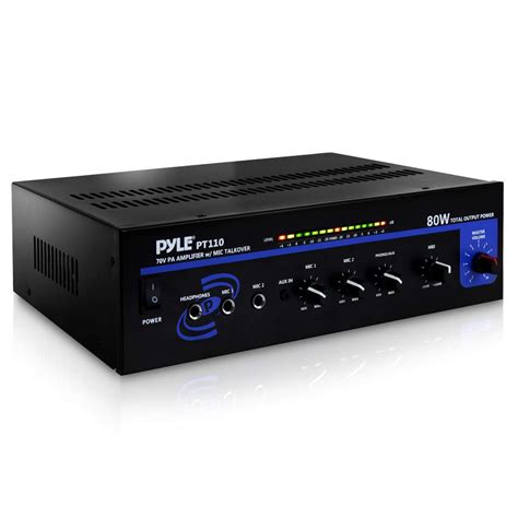 Compact Public Address Mono Amplifier - Professional 50W Mini Home ...