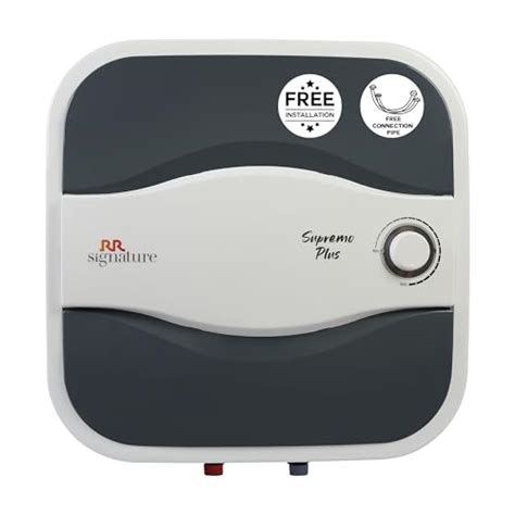 RR Signature Supremo Plus 10L Storage Water Heater |Glass Line Tank|8 ...