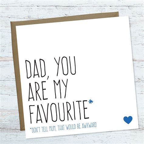 Funny Dad Jokes Card