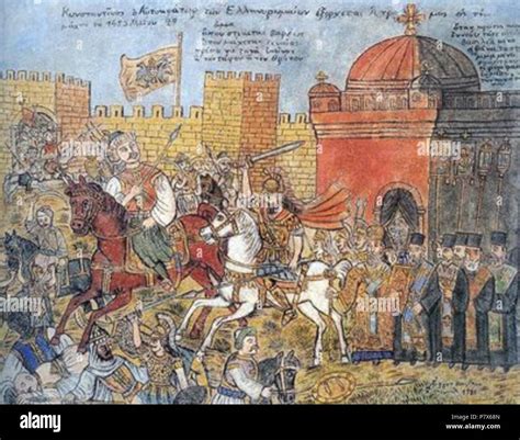 Fall Of Constantinople Map