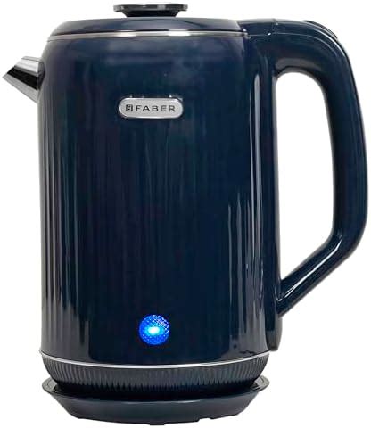 Faber Electric Water Kettle| 1.8L| 1500W| 3X Protection - Auto Off, Dry ...