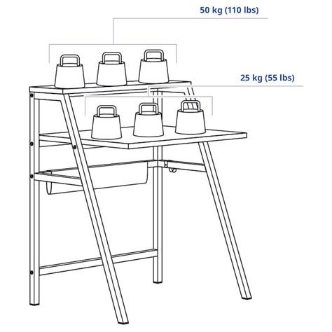 MITTPLAN desk, white, 80x60 cm (311/2x235/8") - IKEA
