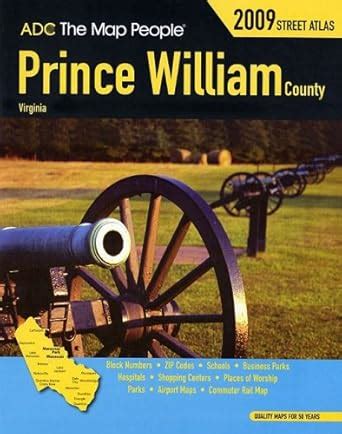 Buy Adc the Map People Prince William County, Va Street Atlas Book ...