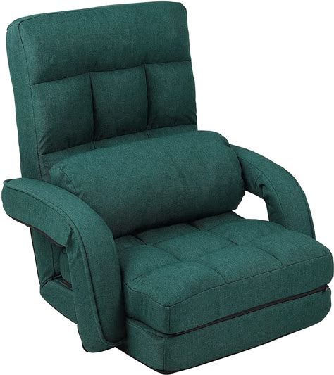 Amazon.com: FLOGUOR 14-Position Adjustable Floor Chair, Chaise Lounge ...