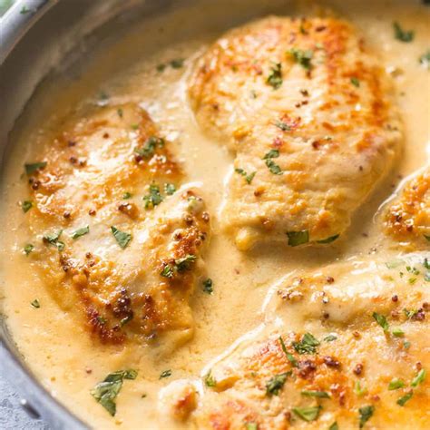 Chicken With Mustard Sauce Recipe