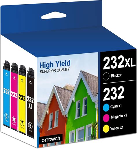 Amazon.com: orrowch 232XL Ink Cartridges 232 XL Remanufactured ...