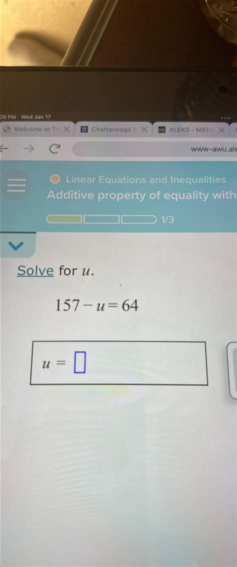 Additive Property Of Equality