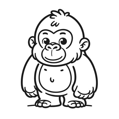 Gorilla Coloring Pages: Fun Facts And Activities For Kids | Free PDF ...