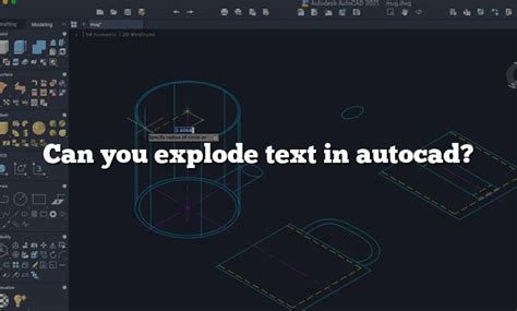 Image result for AutoCAD 2022 Text Explode