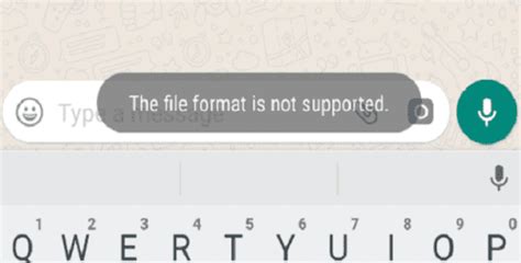 Image result for This File Type Is Not Supported Android