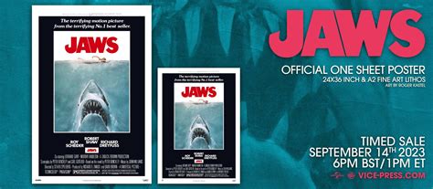 Jaws Original Movie Poster