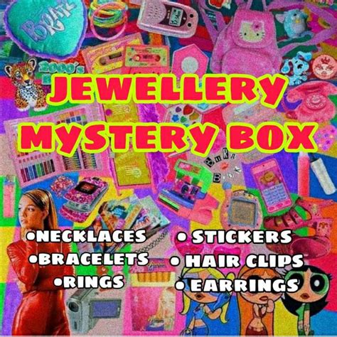 Buy Mystery Jewellery Box // Y2k Mystery Box, 2000s, 90s Inspired ...