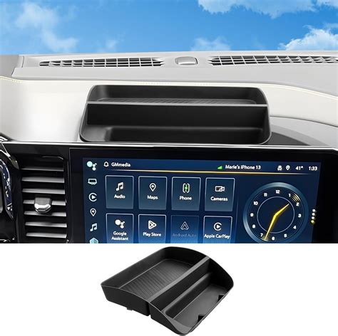 CDEFG Upgraded Center Console Dash Organizer for 2023 2024 GMC Sierra ...