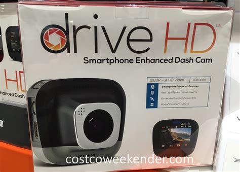 Cobra Drive HD Smartphone Enhanced Dash Cam (model CCDC4420) | Costco ...