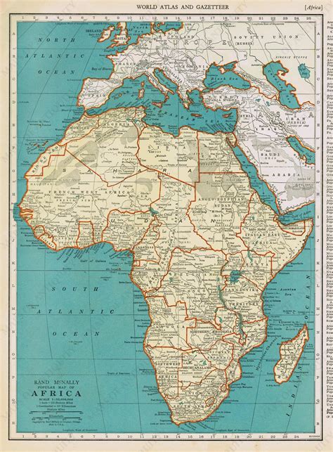 Historical Maps Of Africa