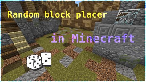 Image result for How to Make a Random Block Place with Command