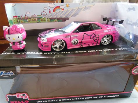 Yahoo!オークション - JADA HELLO KITTY 2002 nissanskyline GT-R R34