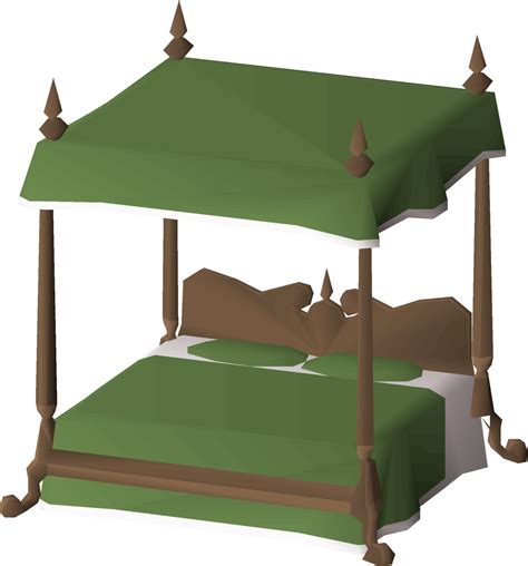 Mahogany bed (Mahogany Homes) - OSRS Wiki