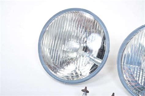 Sealed beam to Euro Hella H4 headlight insert conversion kit for US ...