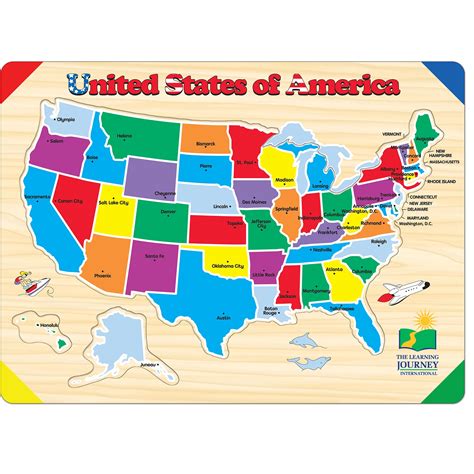 United States Map Game Puzzle at Danita Foster blog