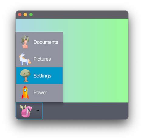 Image result for JavaFX Menu Sidebar
