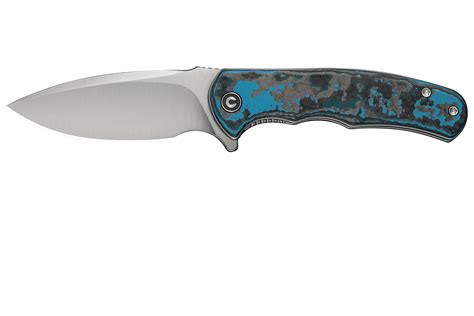 Civivi Mini Praxis C18026CB-1 Satin CPM S35VN, Arctic Storm Fat Carbon ...