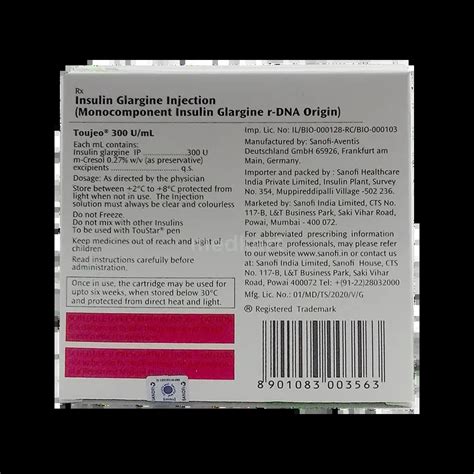 TOUJEO PENFILL 1.5 ML Price, Uses, Side Effects & Substitutes | Medkart