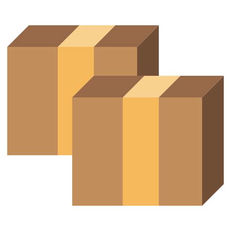 Box - Free shipping and delivery icons