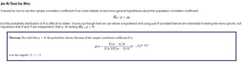 Hypothesis Testing Correlation 的图像结果