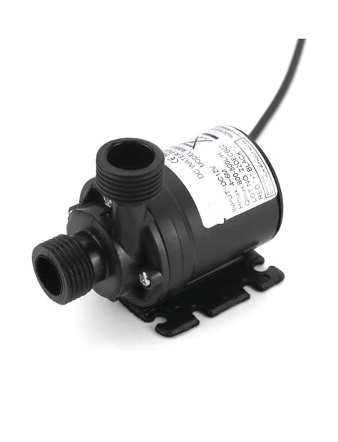 Asian Pumps DC 12V 19W Water Pump 800 L/H Head 5m, Brushless ...