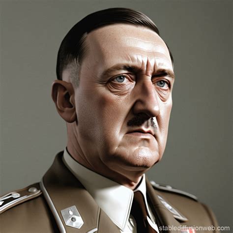 Hitler Without Moustache | Stable Diffusion Online