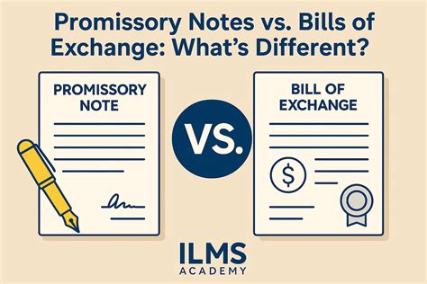 Promissory Notes vs. Bills of Exchange: What’s the Difference?