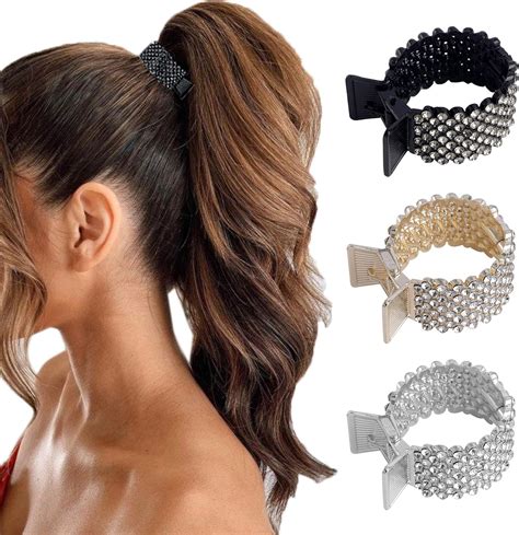 Amazon.com : 2Pcs Metal Steel Ponytail Bump It Up Hair Styling Insert ...