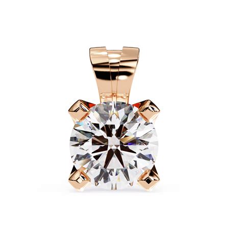 Ethical Diamond Solitaire Pendant – ONYA