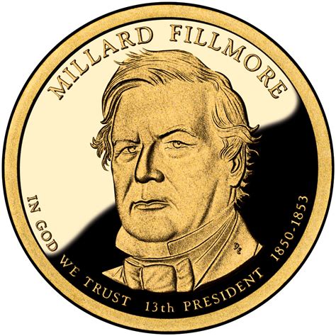 Millard Fillmore Presidential S $1 Coin- PF - CV Coins & Collectables